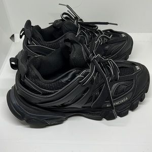 Balenciaga track sneakers. Black shoes